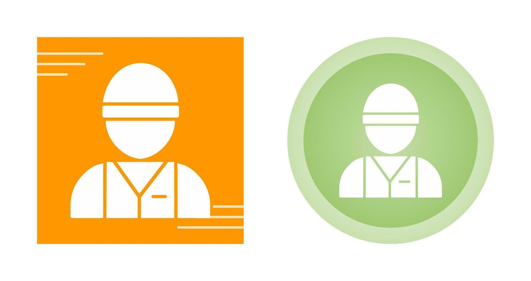 Industry Worker Vector Icon