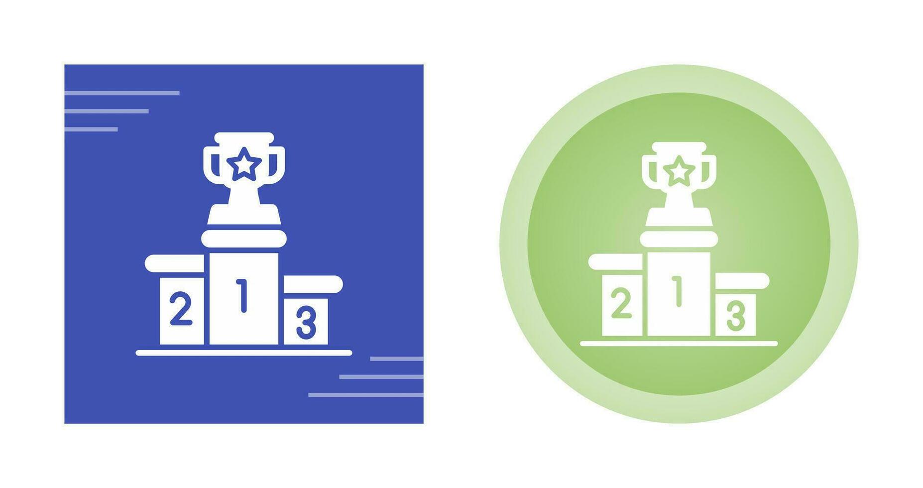 Podium Vector Icon