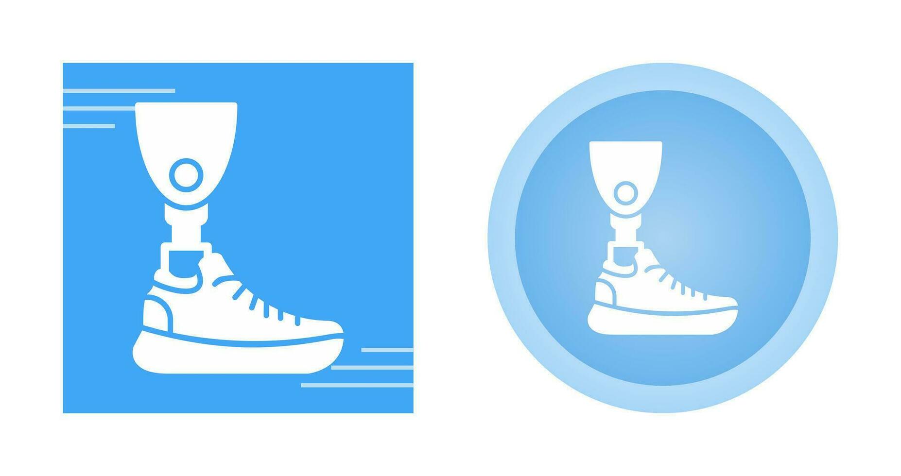 Prosthesis Vector Icon