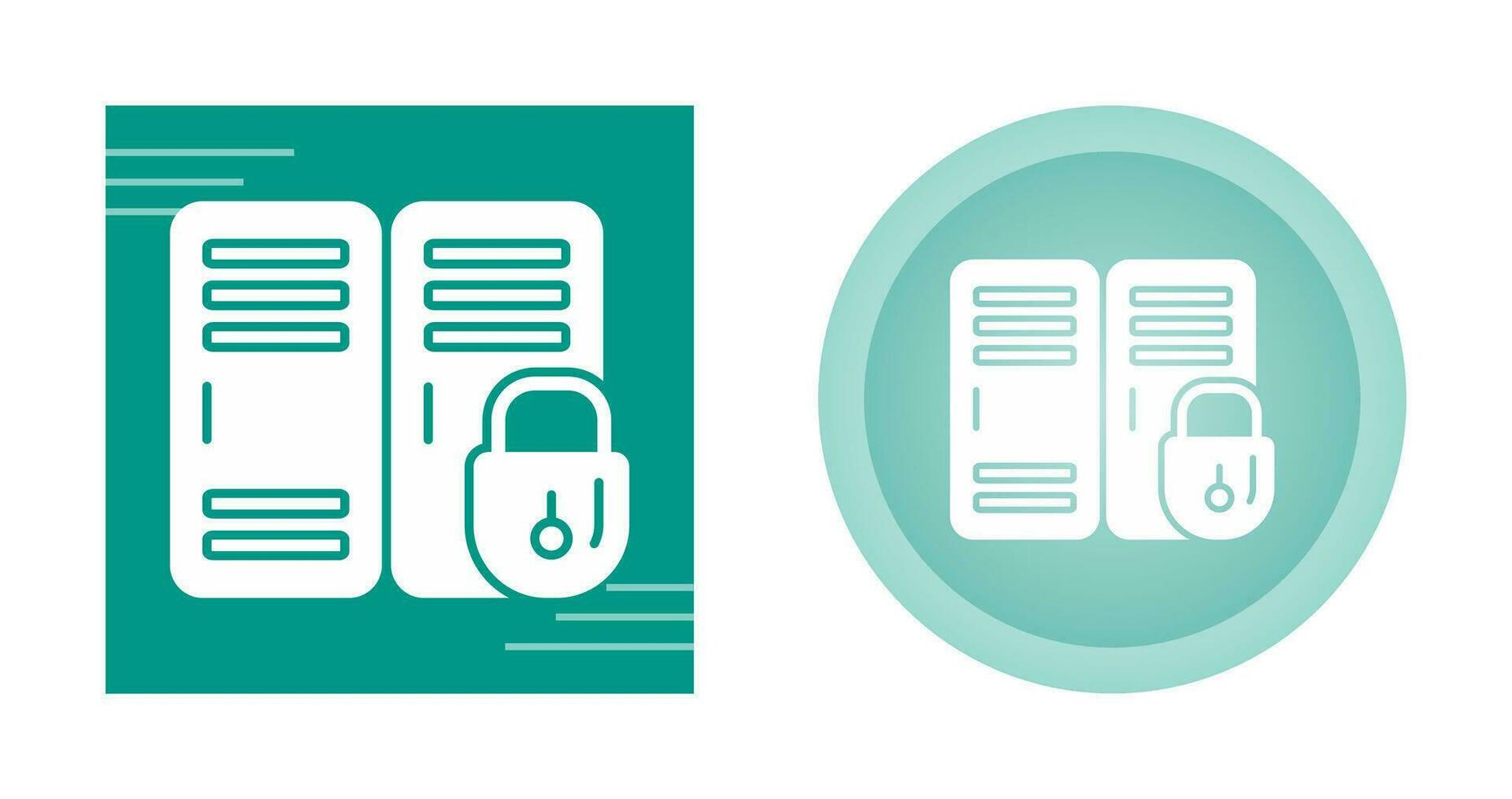 Locker Vector Icon