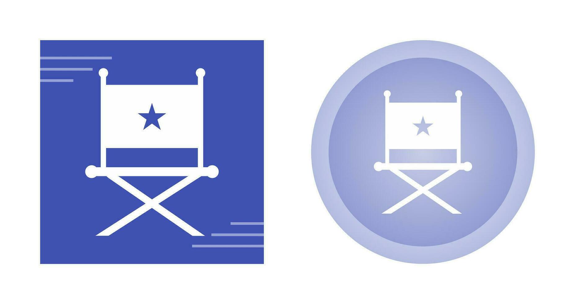 Director Chair Vector Icon