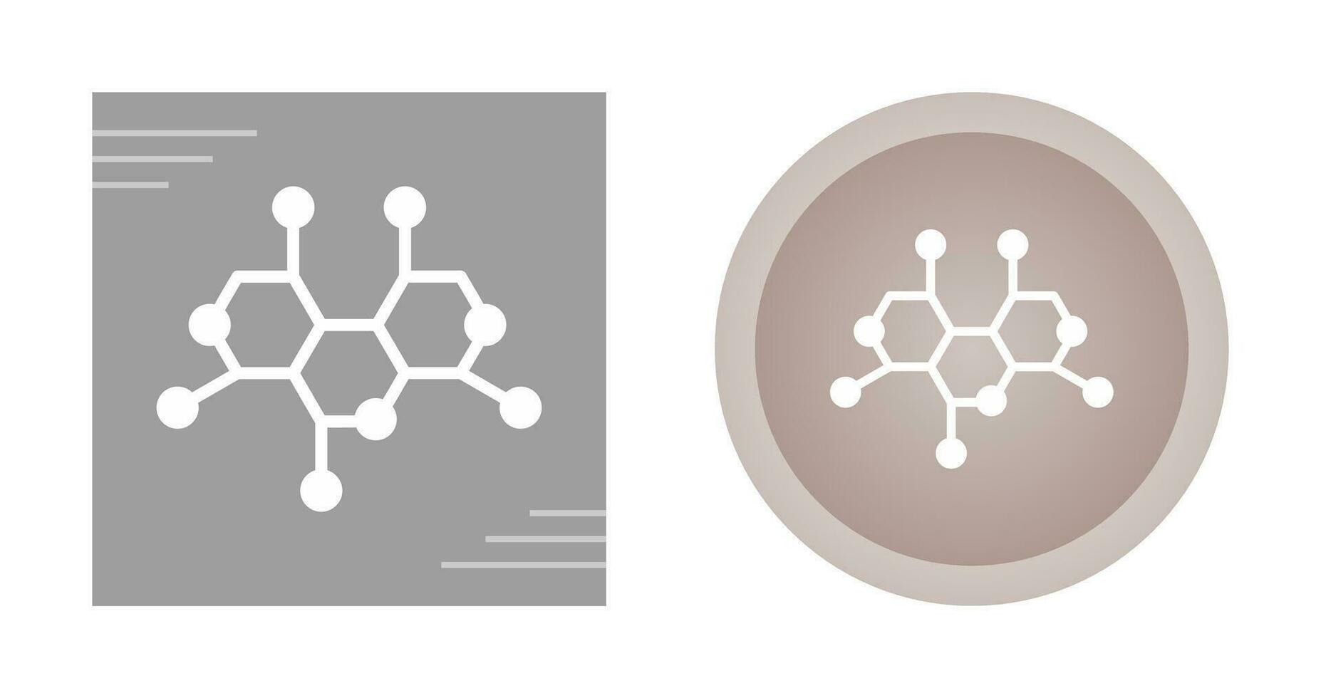 Molecule Structure Vector Icon