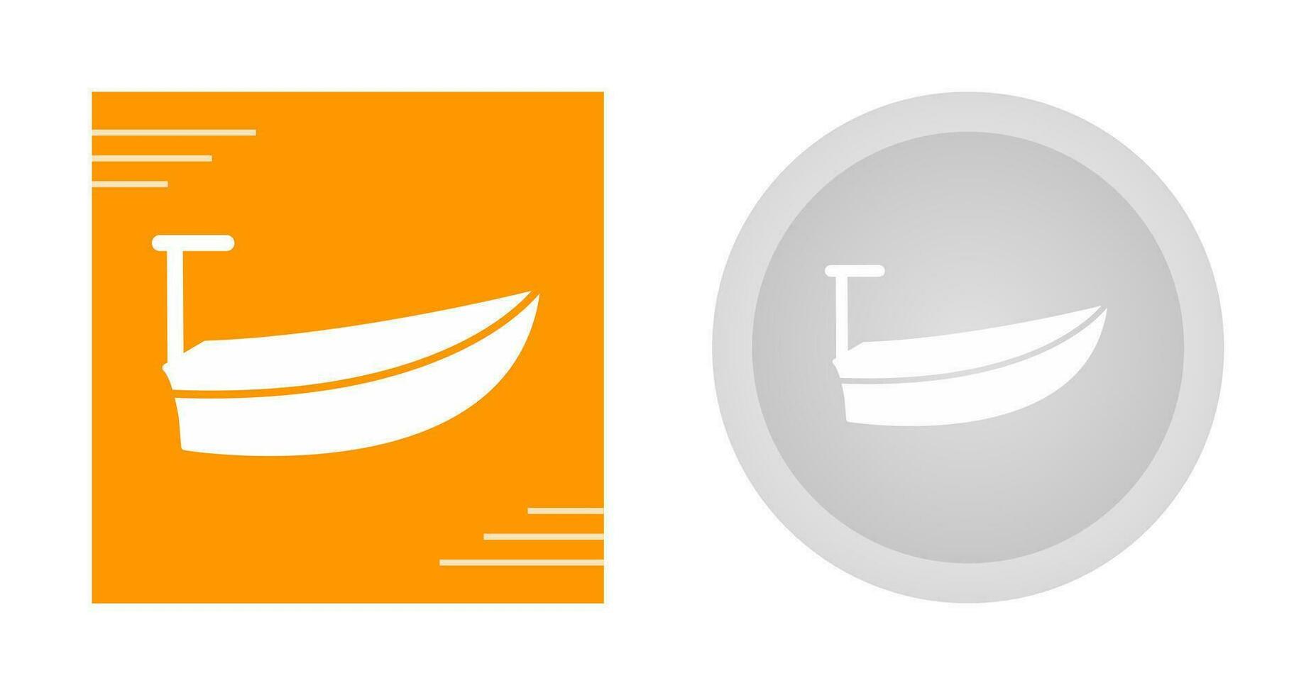 Small Boat Vector Icon