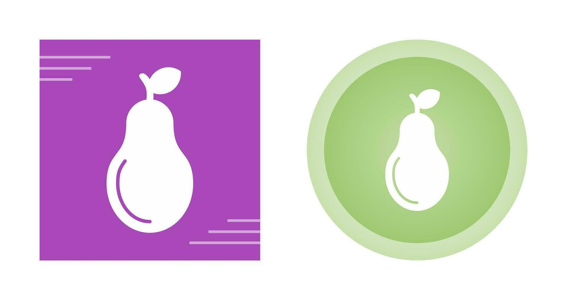 Pear Vector Icon