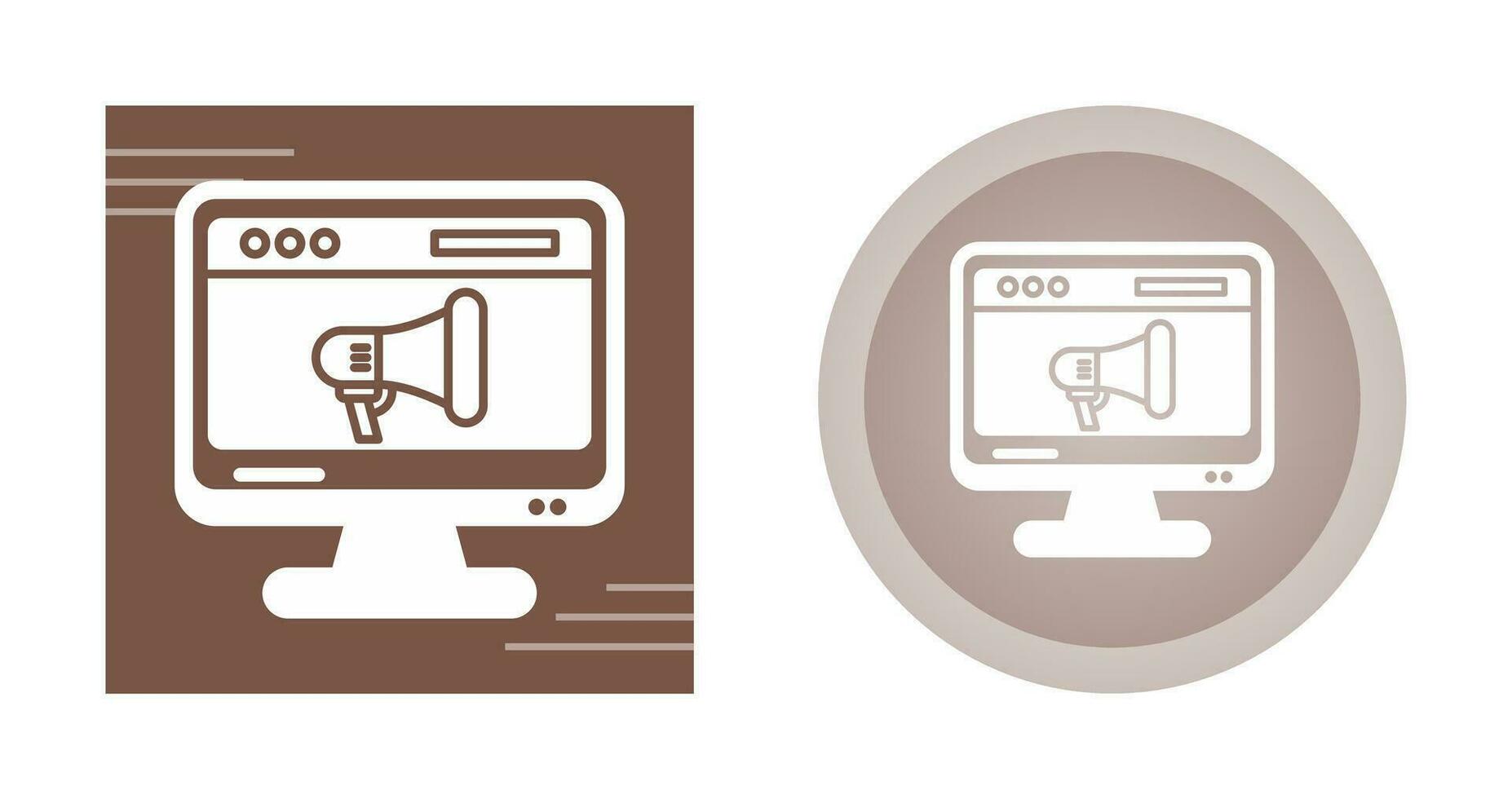 Online Marketing Vector Icon