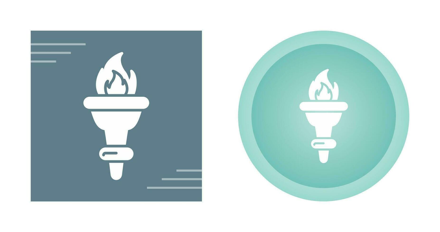 Torch Vector Icon