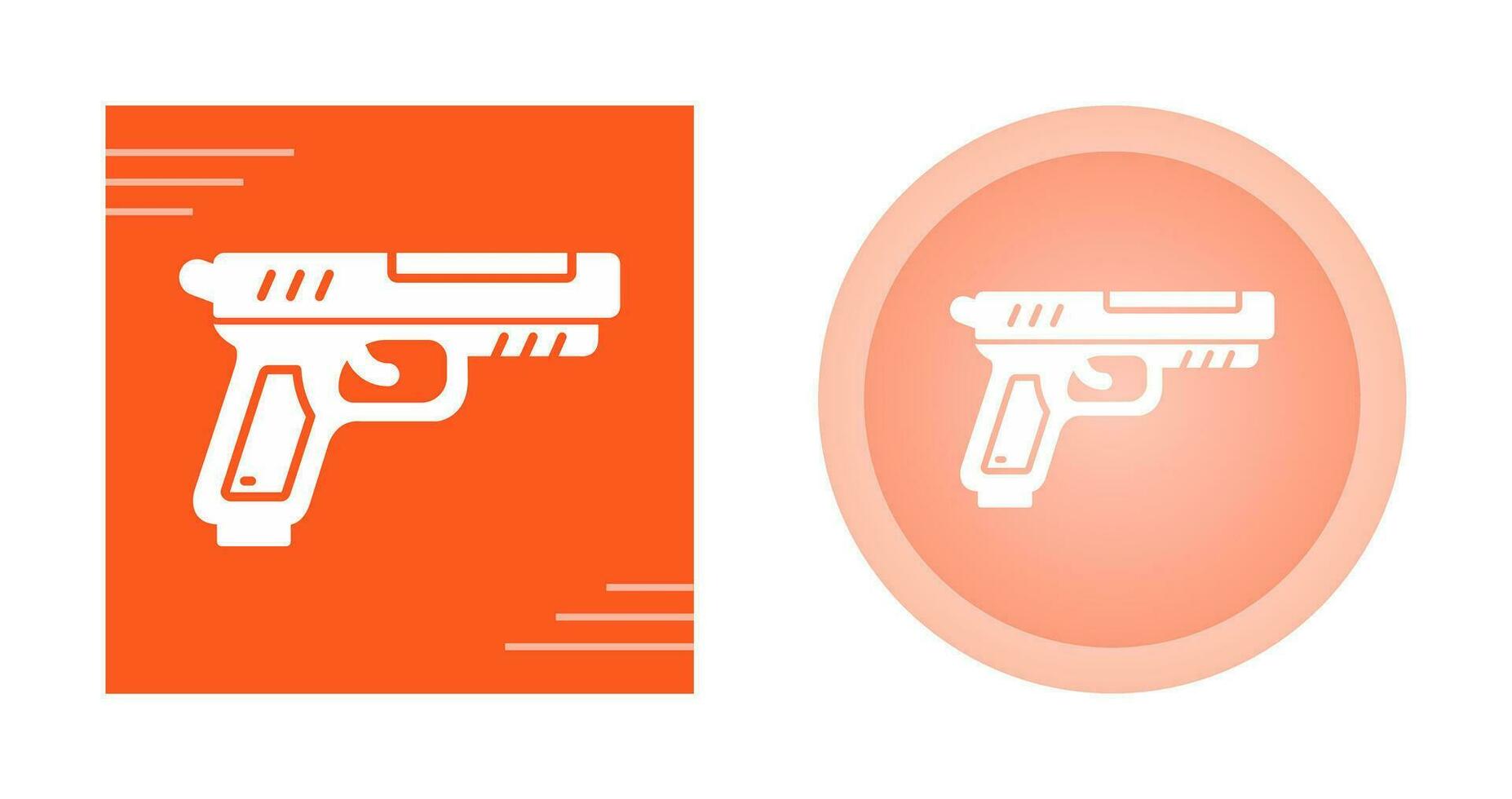 icono de vector de pistola