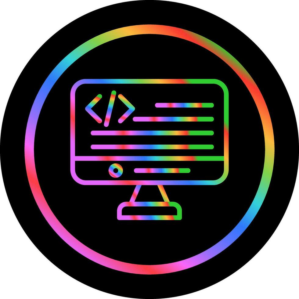 Programming Language Vector Icon