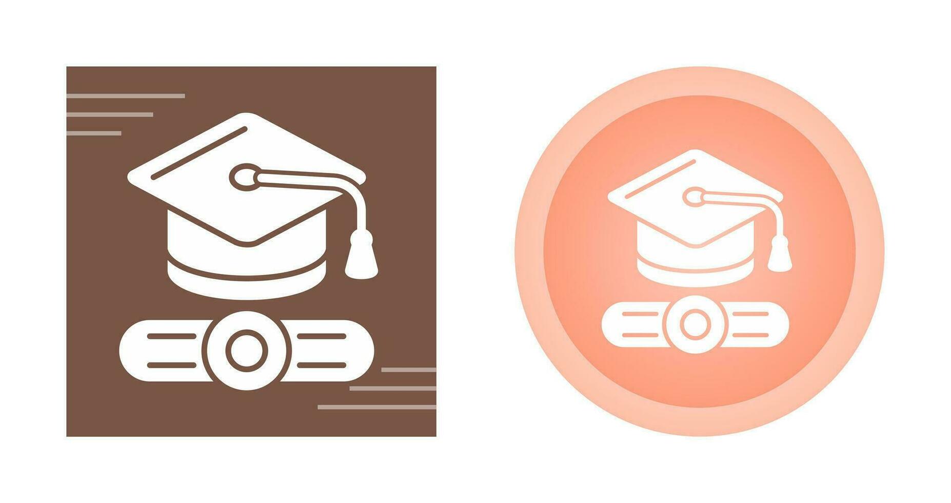 Graduated Vector Icon