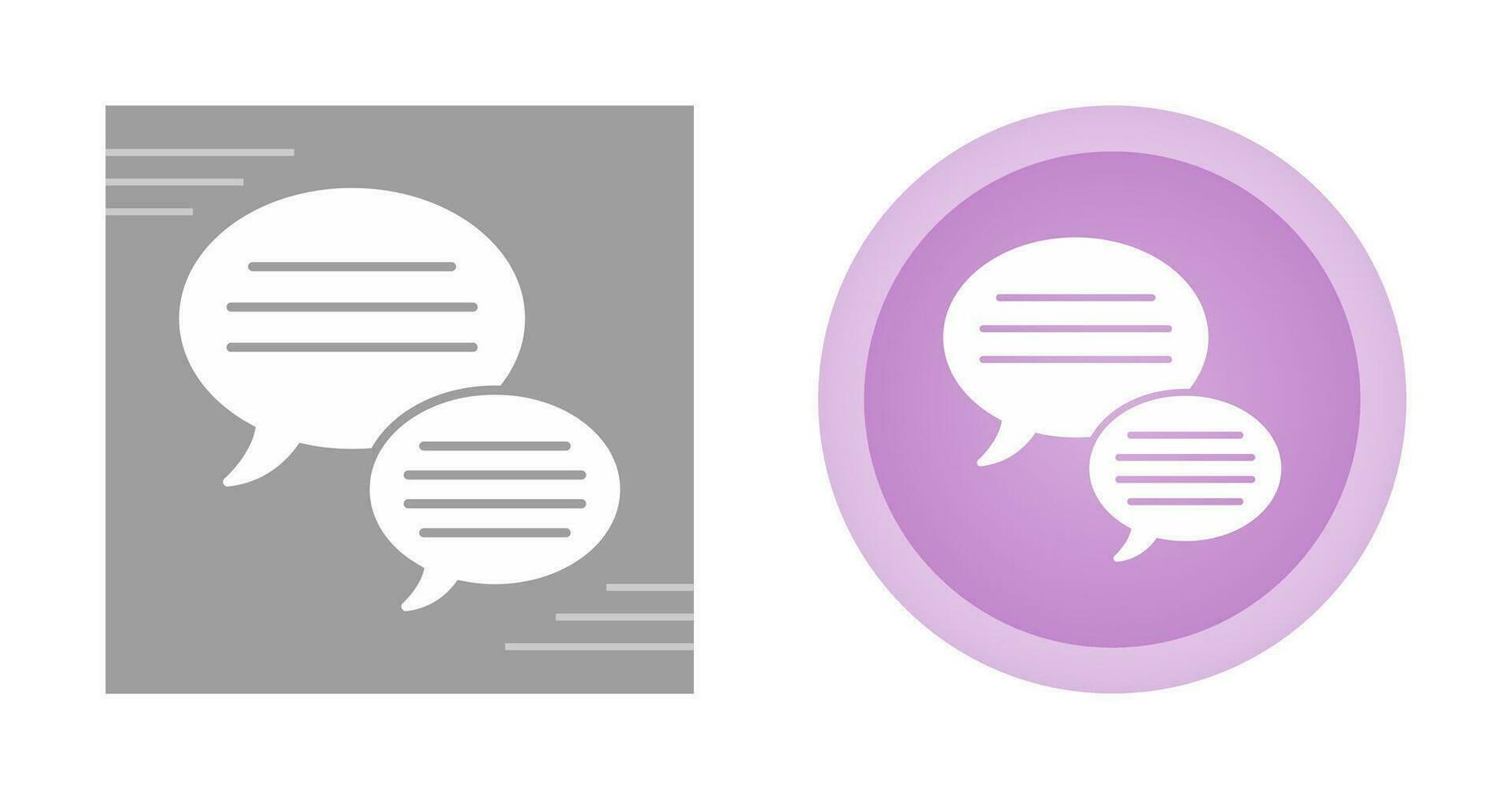 Speech Bubble Vector Icon