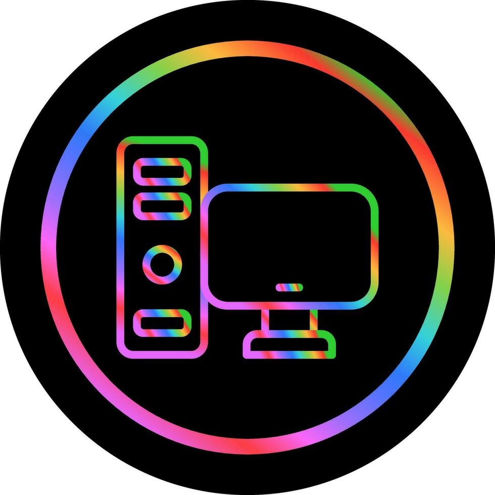 Computer Vector Icon