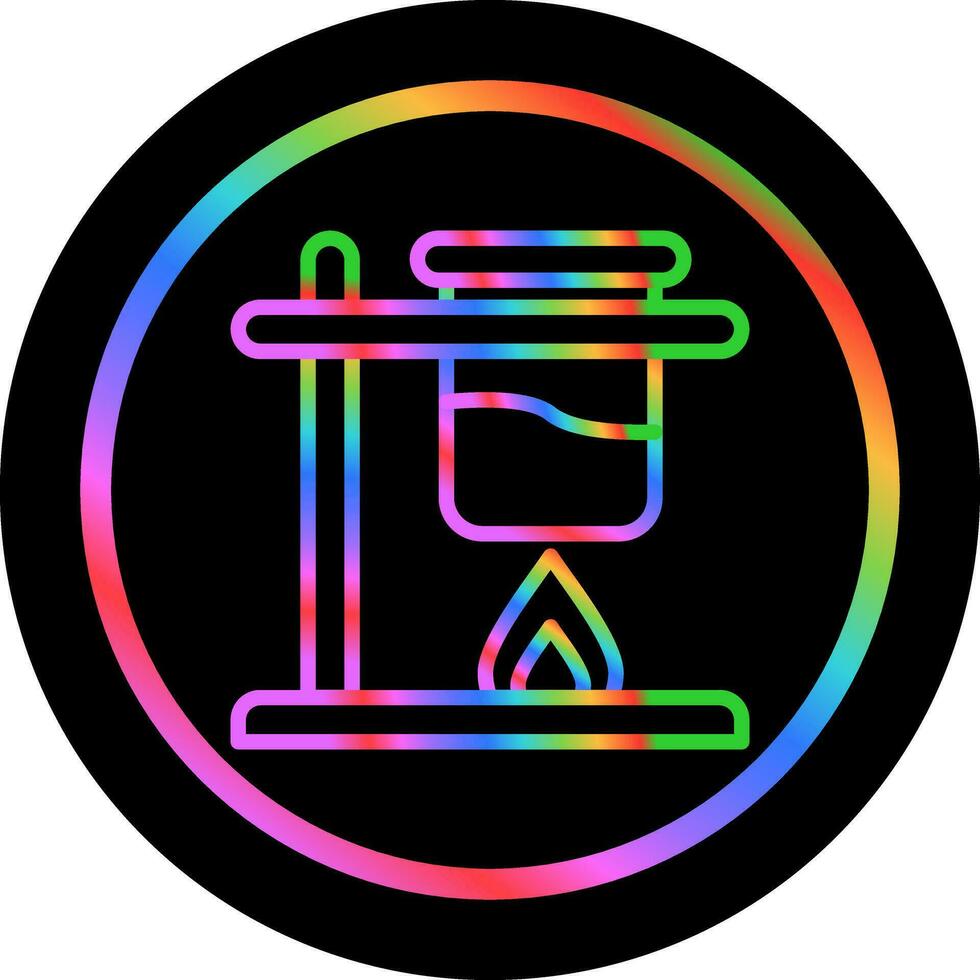 Bunsen Burner Vector Icon