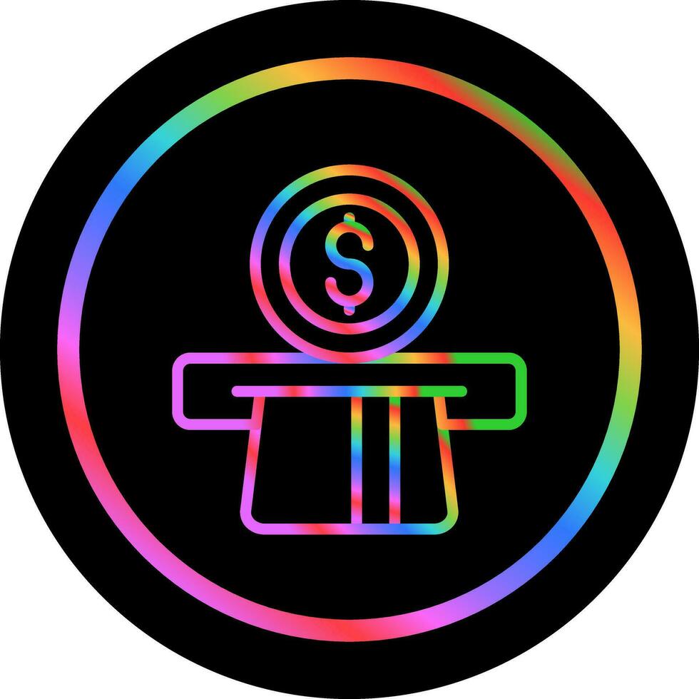 Automated Teller Machine Vector Icon