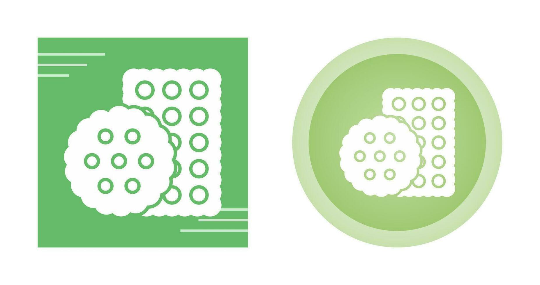 Biscuit Vector Icon