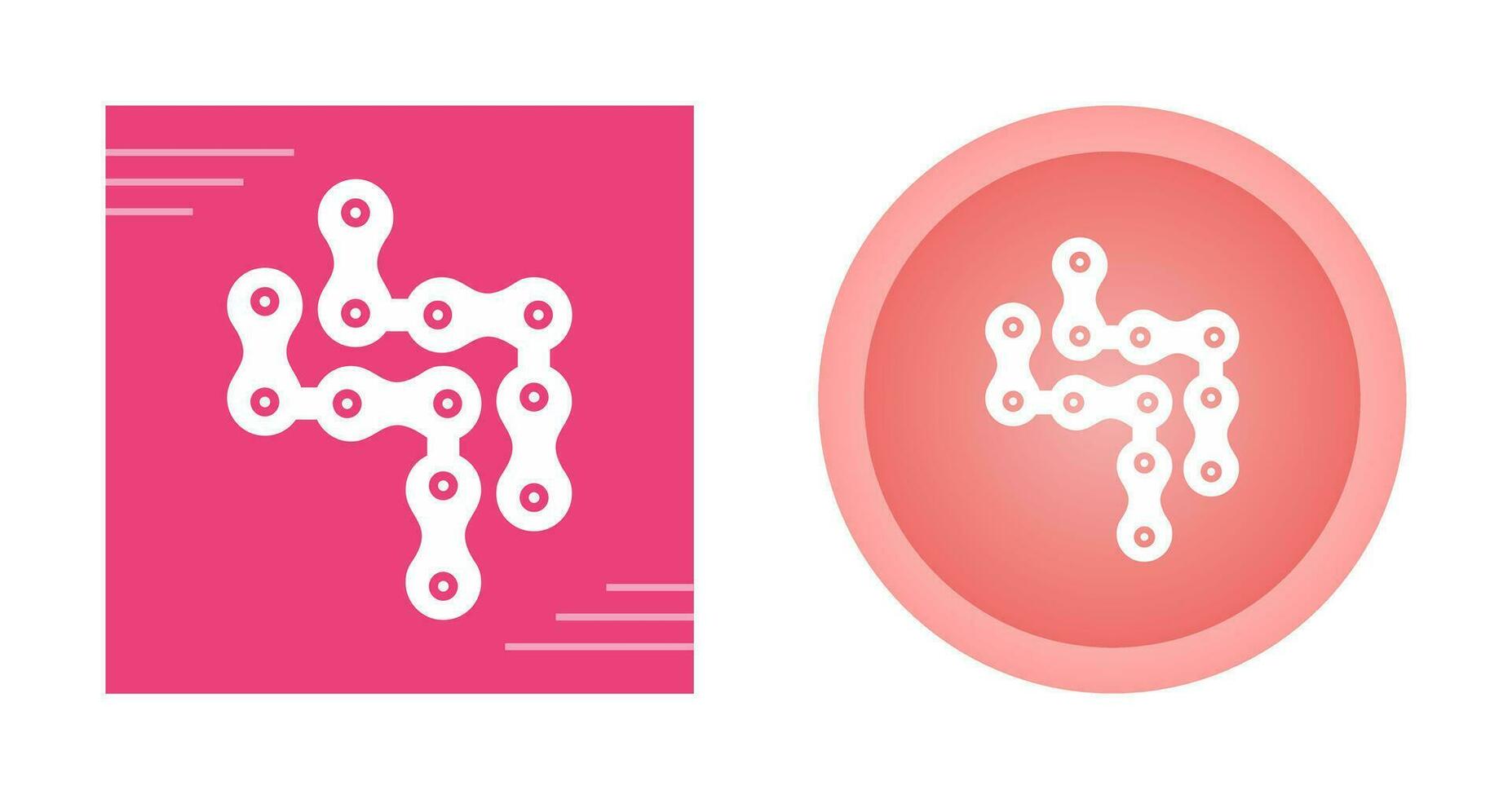 Cycle Chain Vector Icon