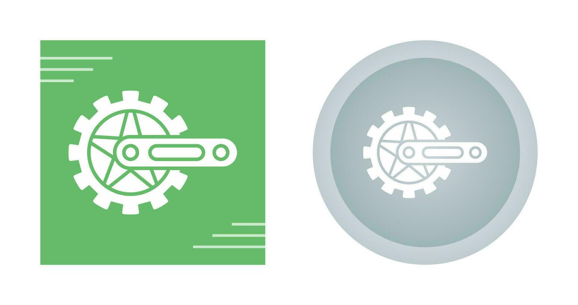 Crankset Vector Icon