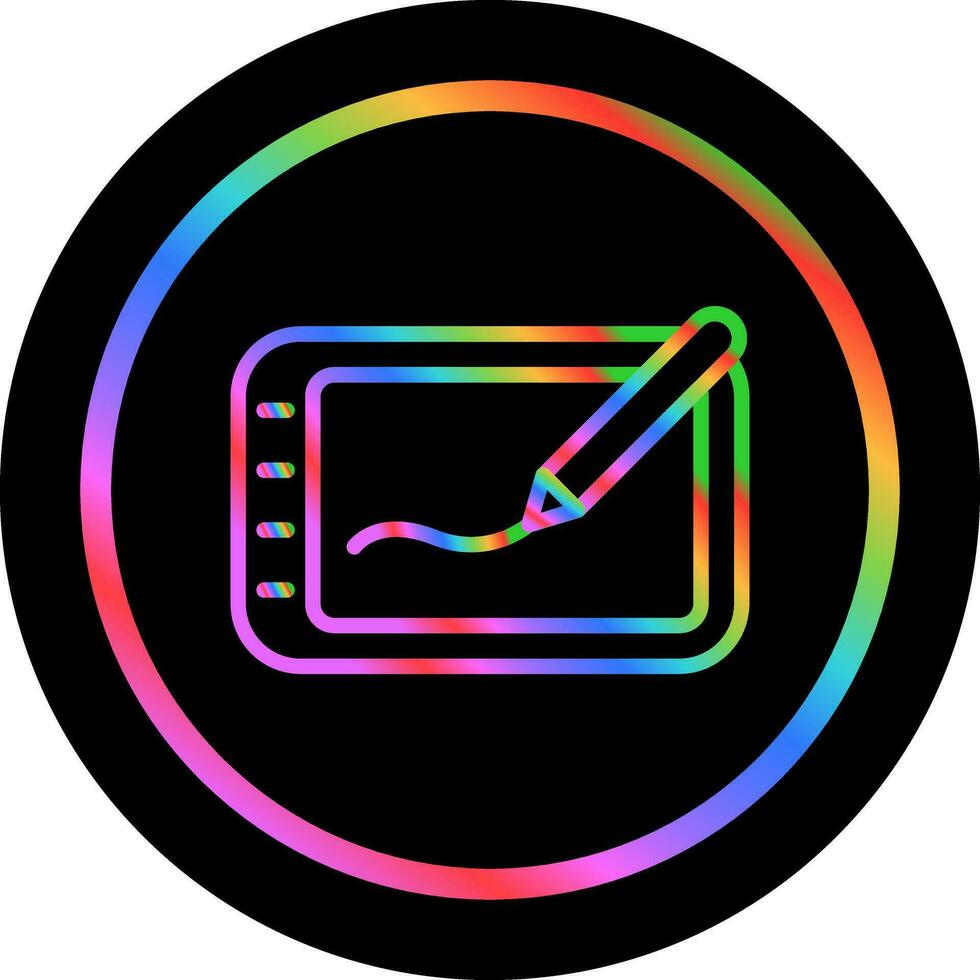 Graphics Tablet Vector Icon