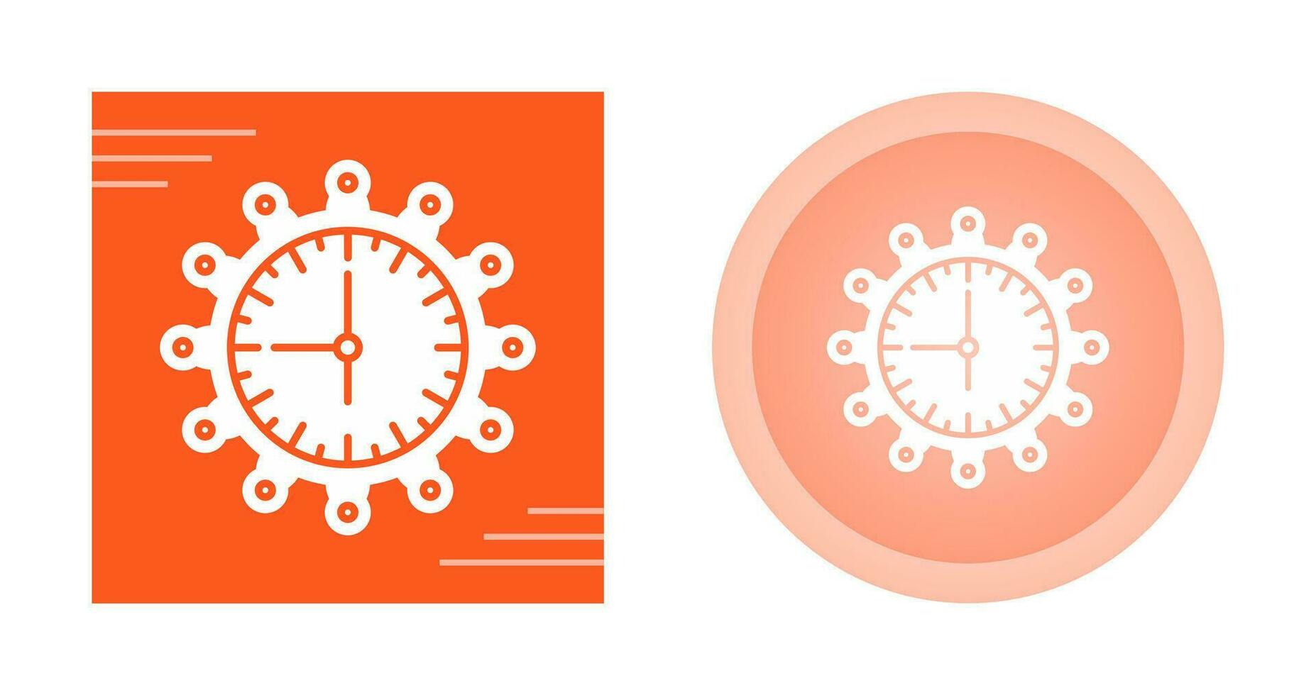 Clock Vector Icon