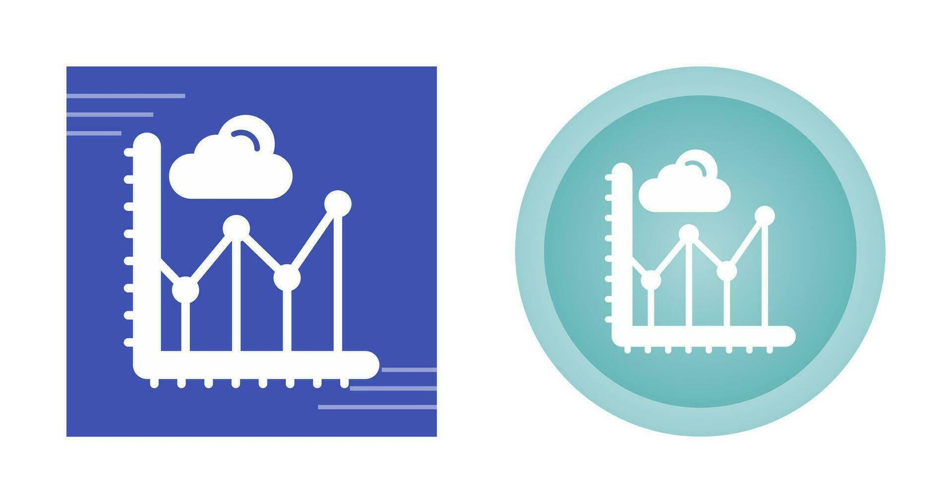 icono de vector de pronóstico