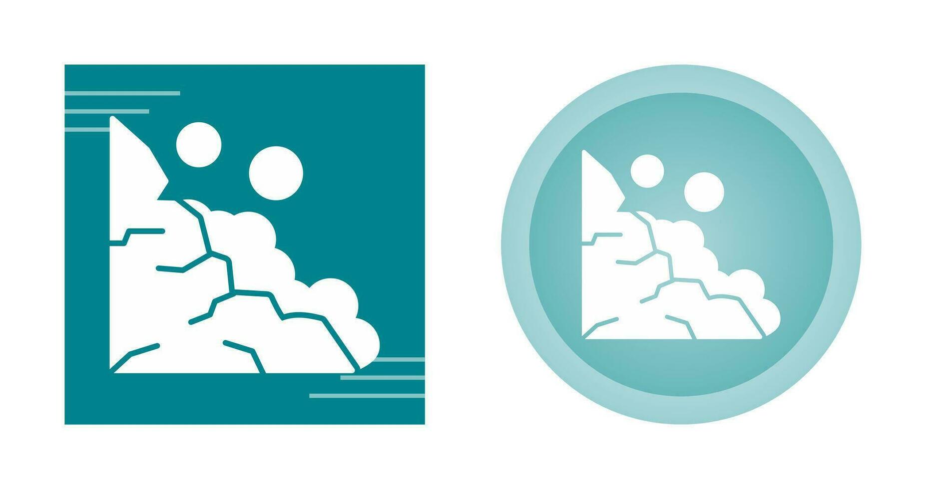 Landslide Vector Icon