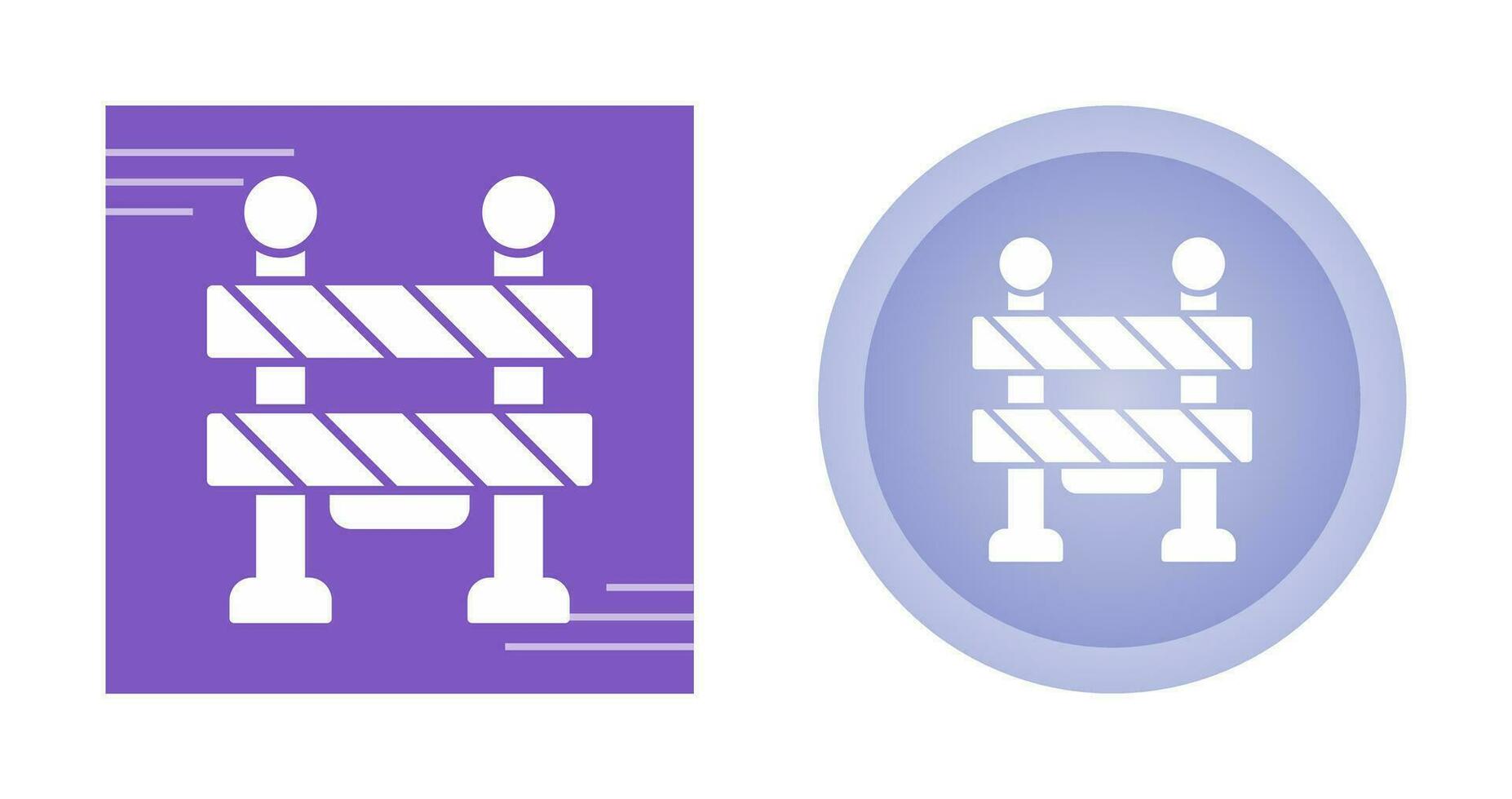 Barrier Vector Icon