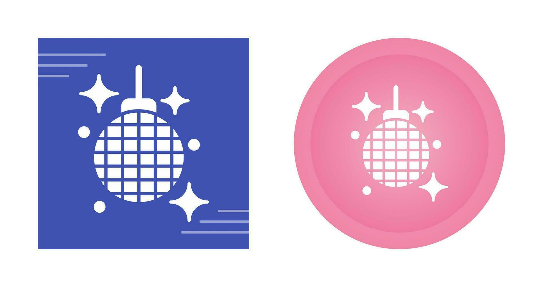 icono de vector de bola de discoteca