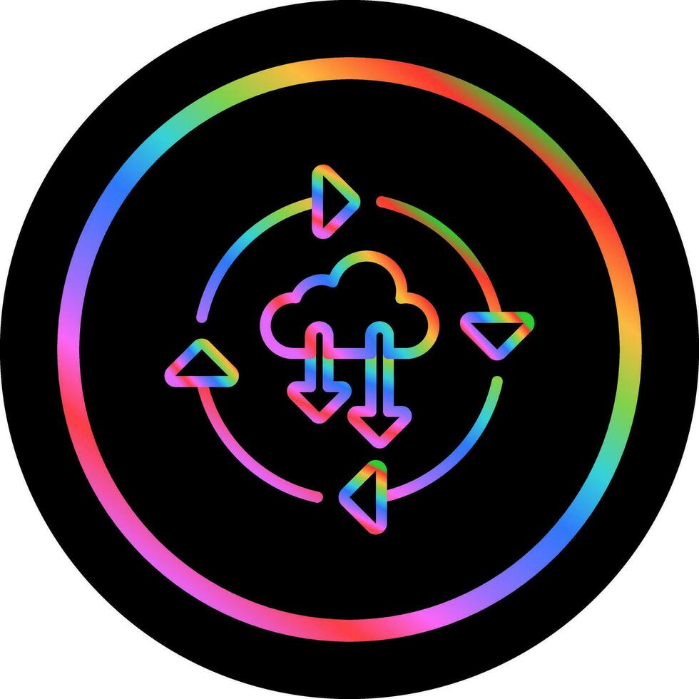 Continuous Deployment Vector Icon