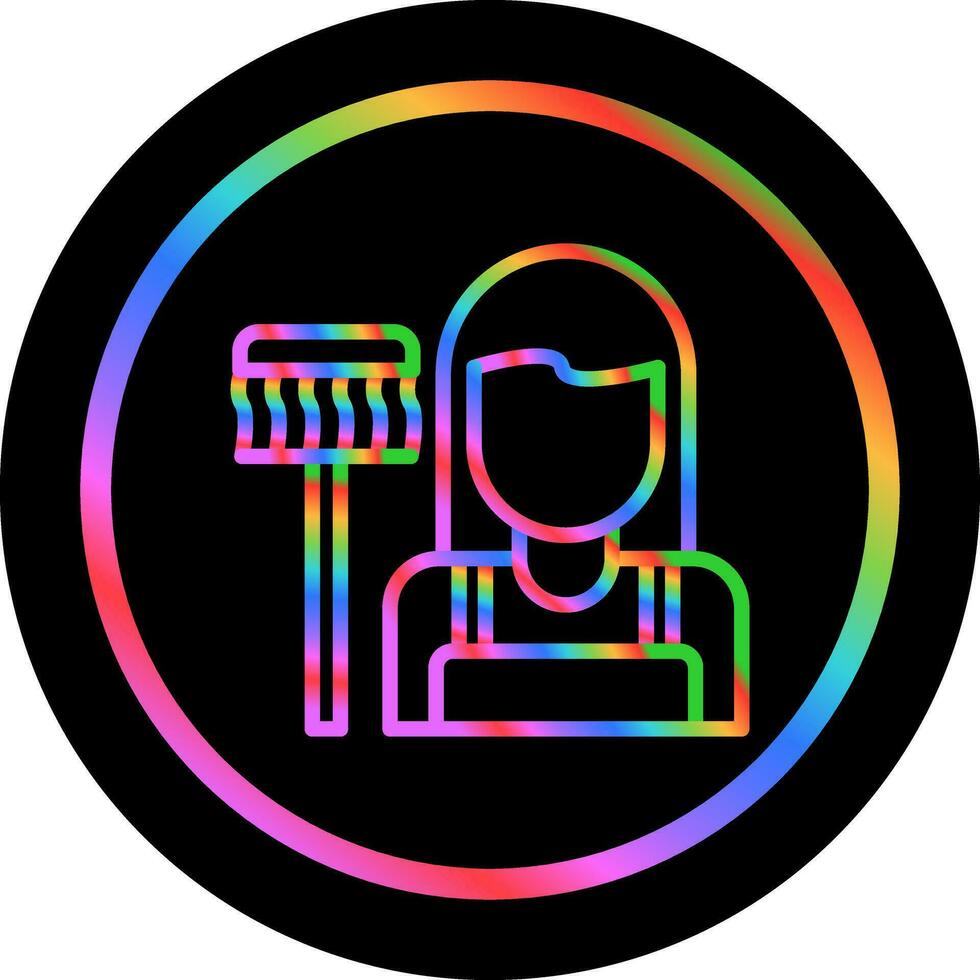 Housekeeper Vector Icon