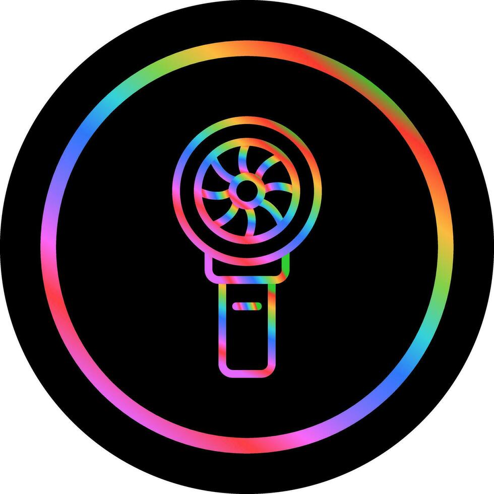 Portable fan Vector Icon