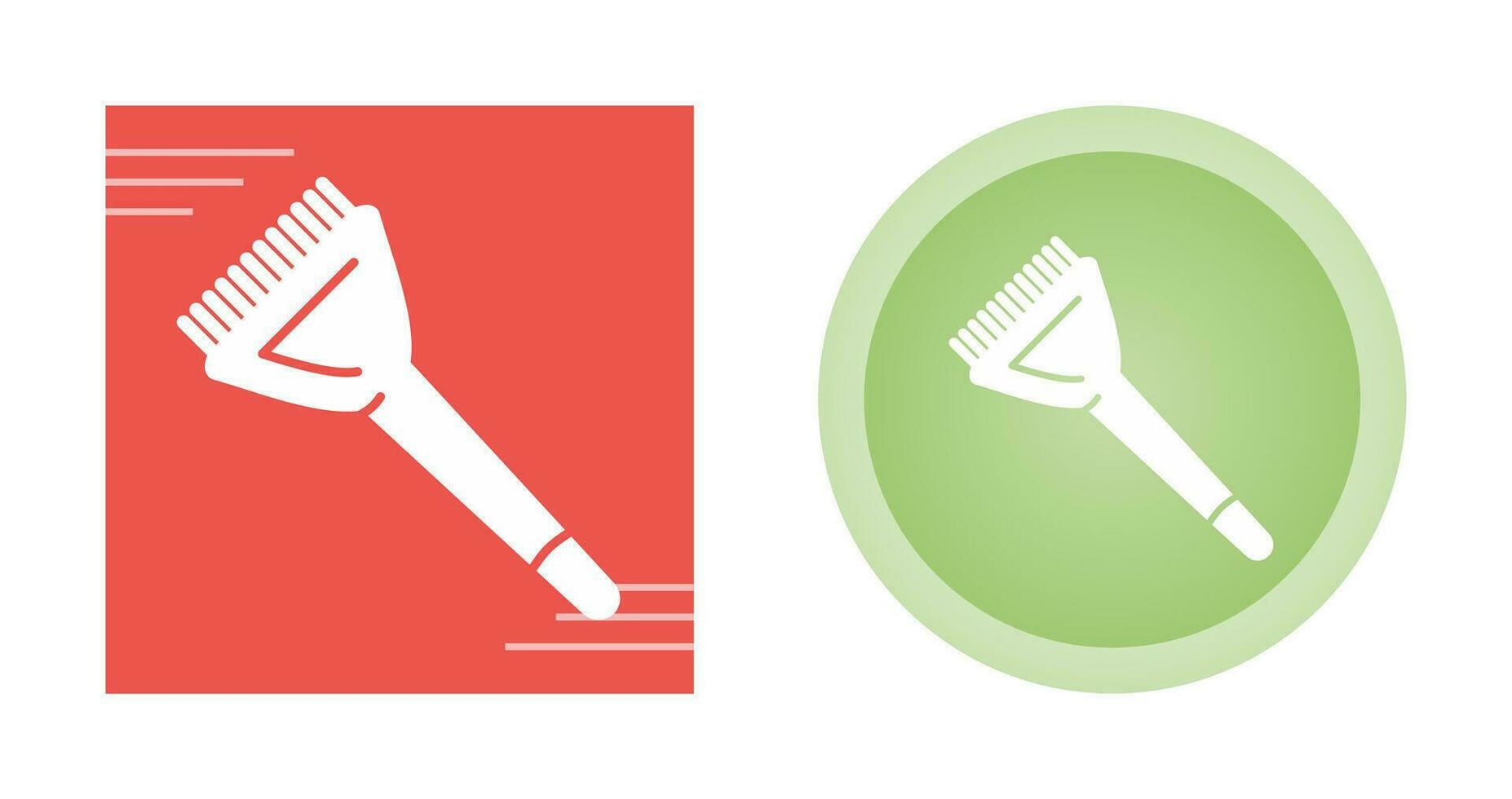 Hair Dye Brush Vector Icon