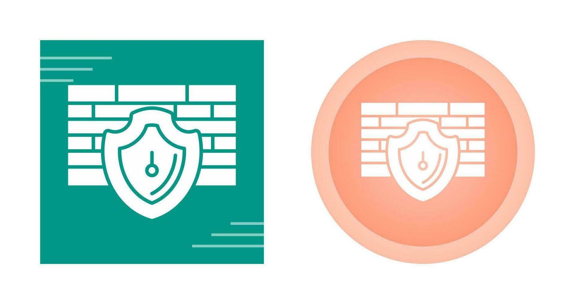 icono de vector de firewall