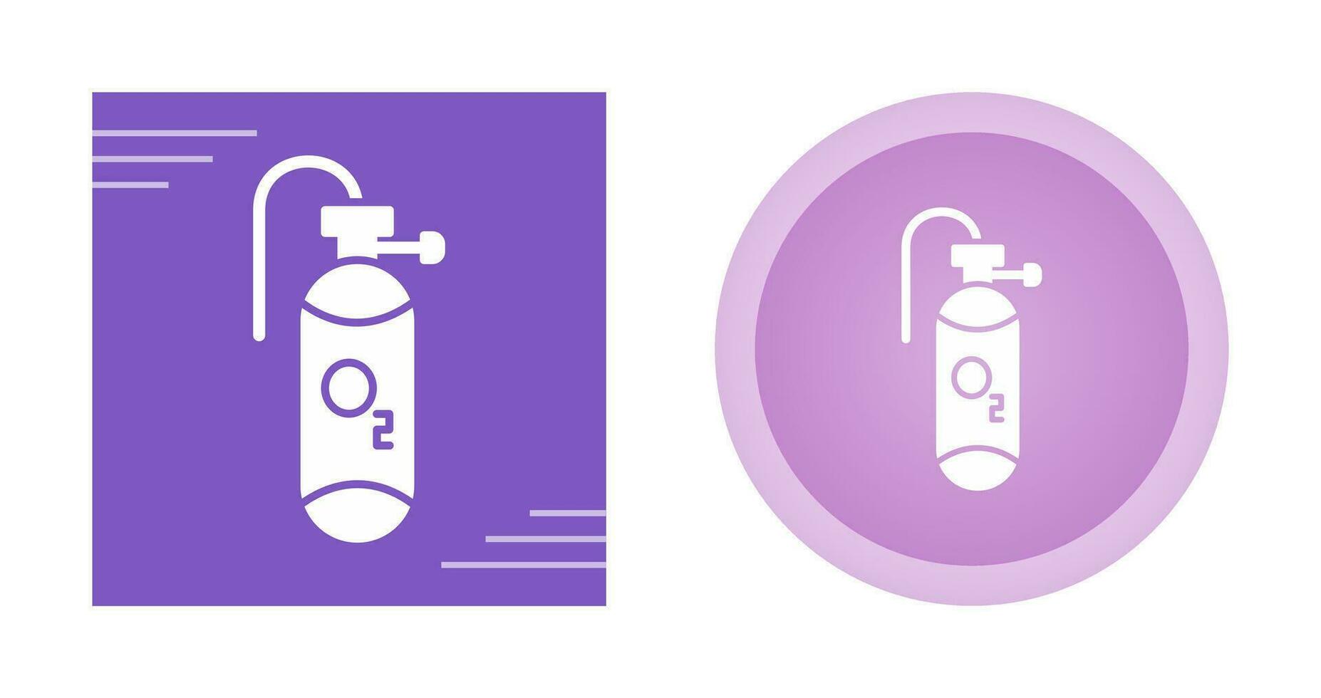 Oxygen Tank Vector Icon