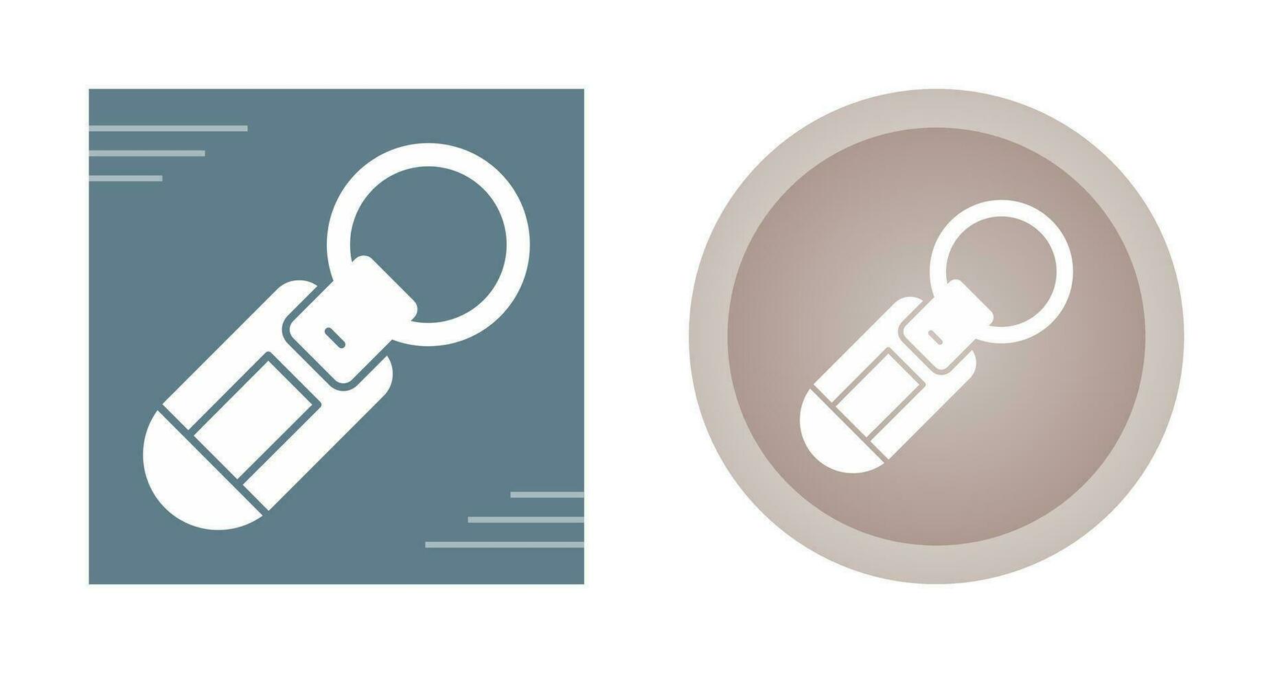 Keychain Vector Icon