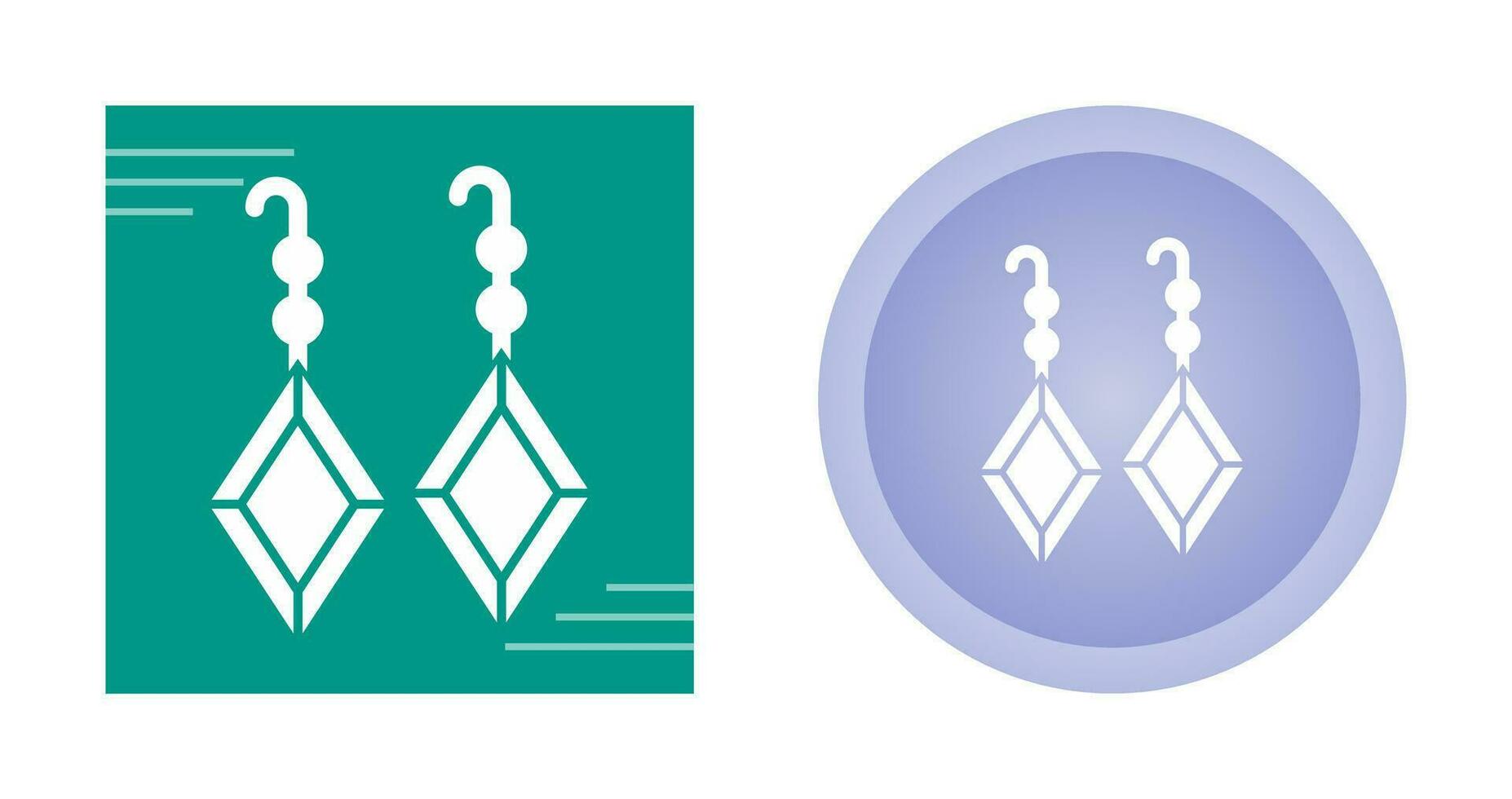 Earrings Vector Icon