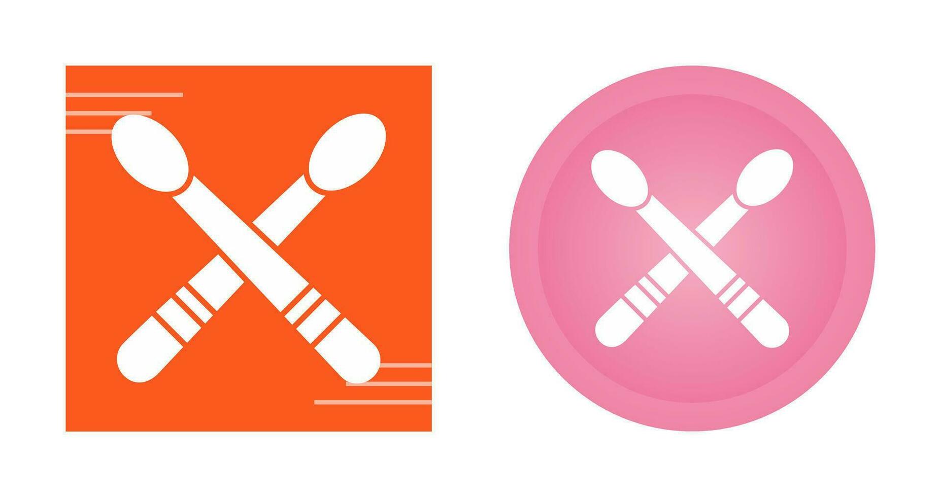 Drumsticks Vector Icon