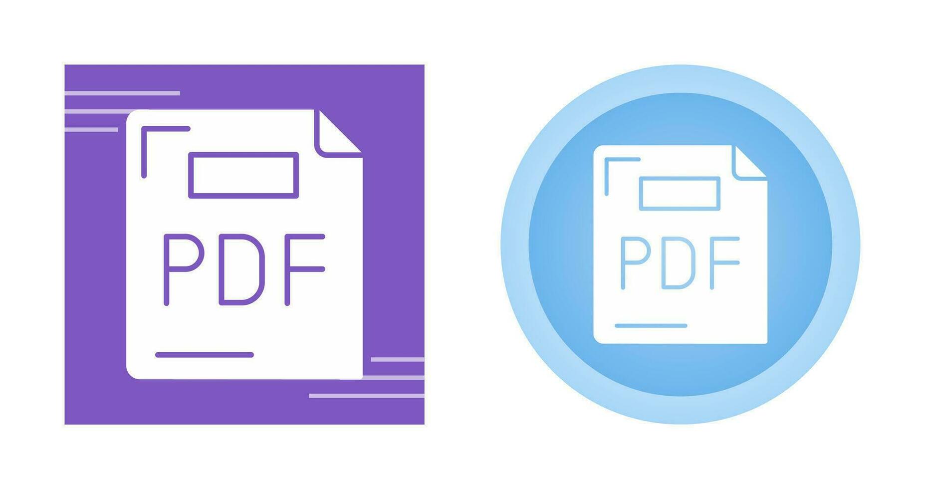 PDF Vector Icon