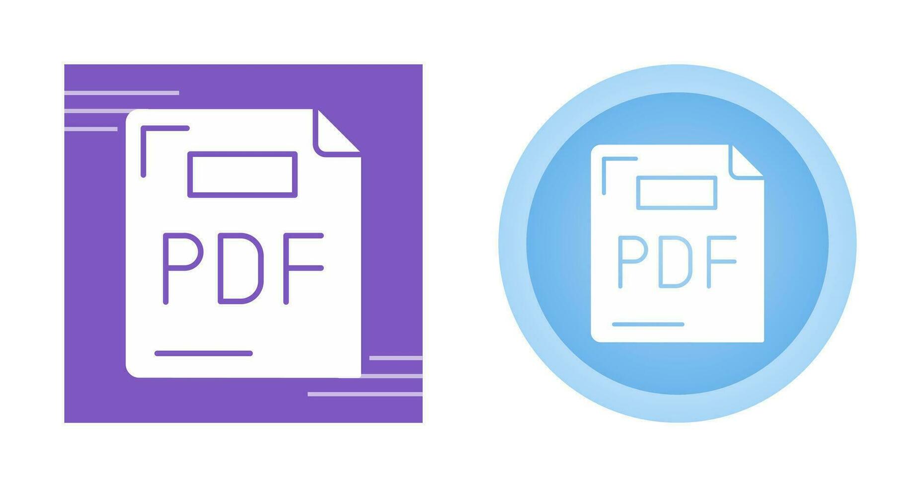 icono de vector de pdf