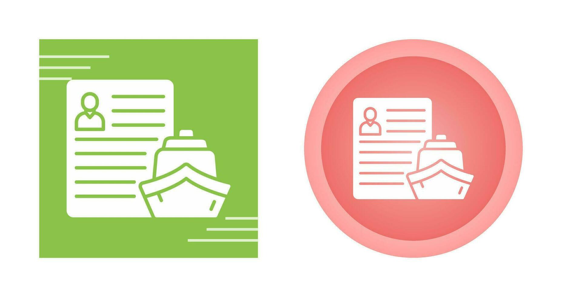Ship Broker Vector Icon