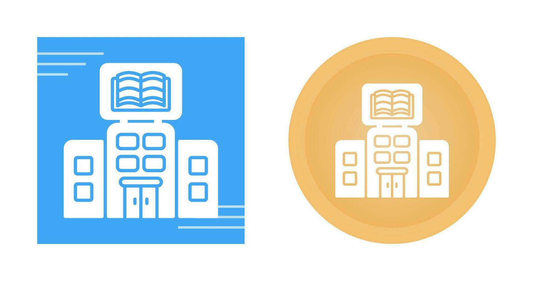 Library Vector Icon