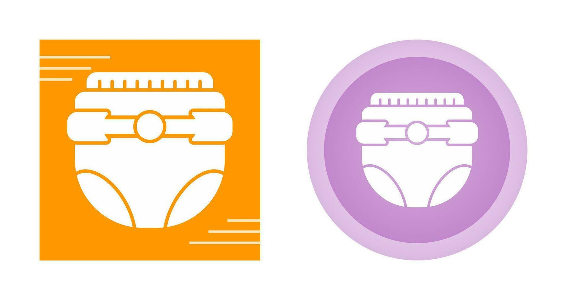 Diaper Vector Icon