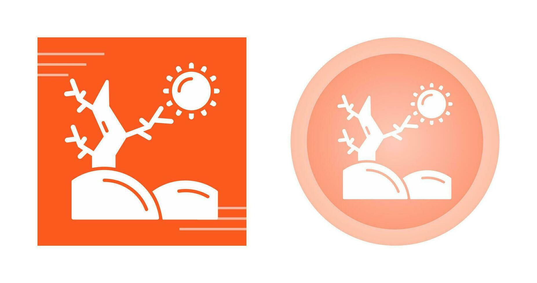 Desert Vector Icon