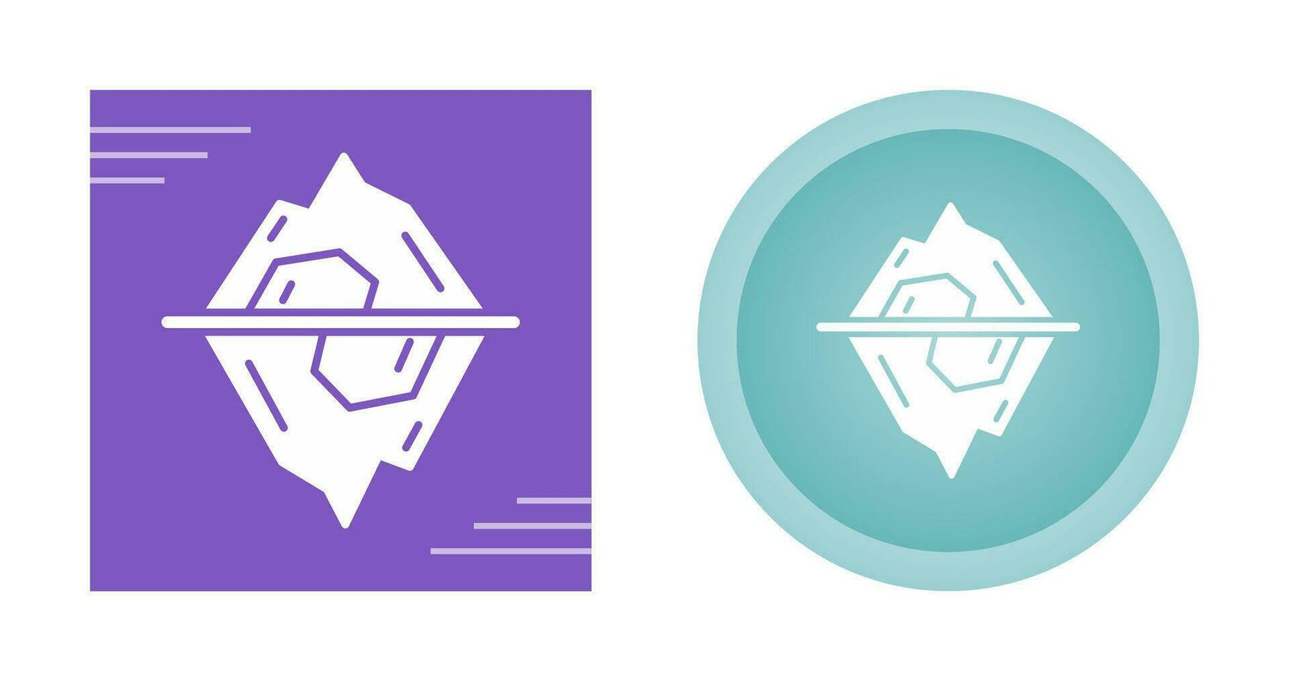 Iceberg Vector Icon