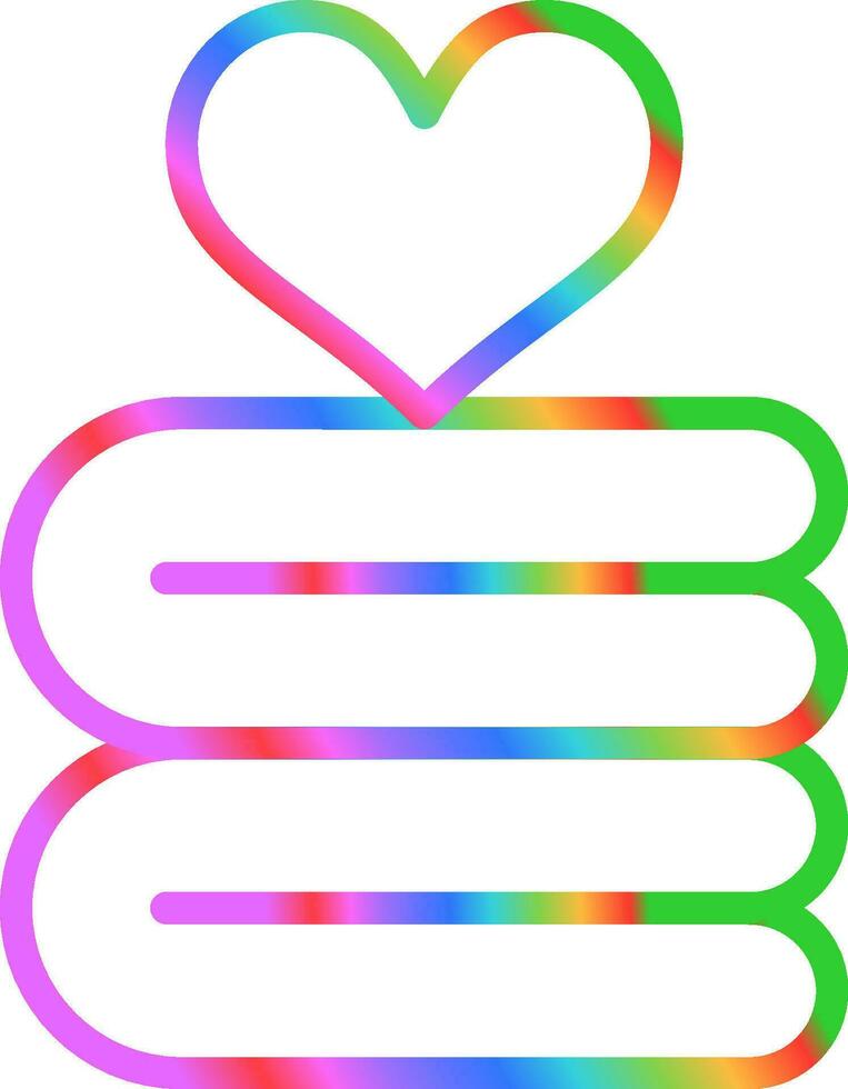Love blanket Vector Icon