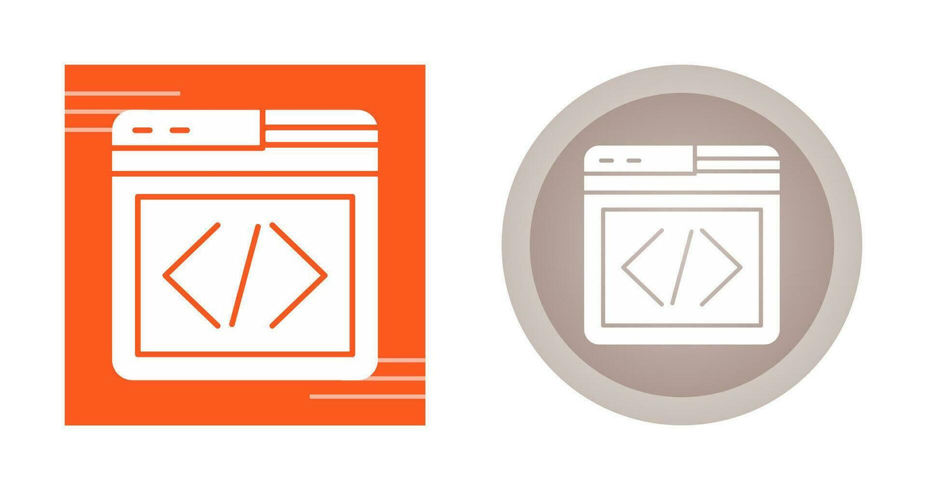 Web Programing Vector Icon