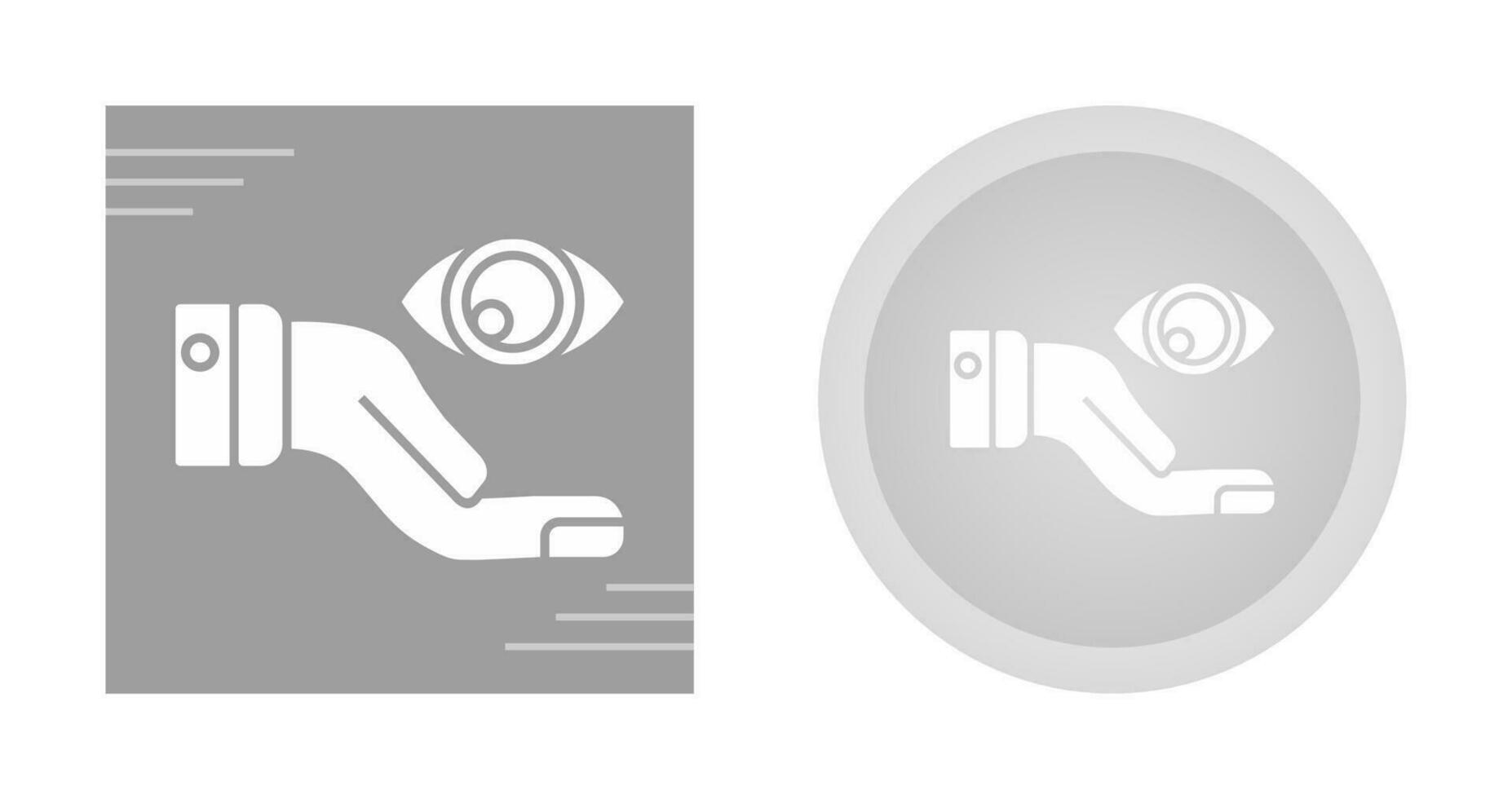 Eye Donate Vector Icon