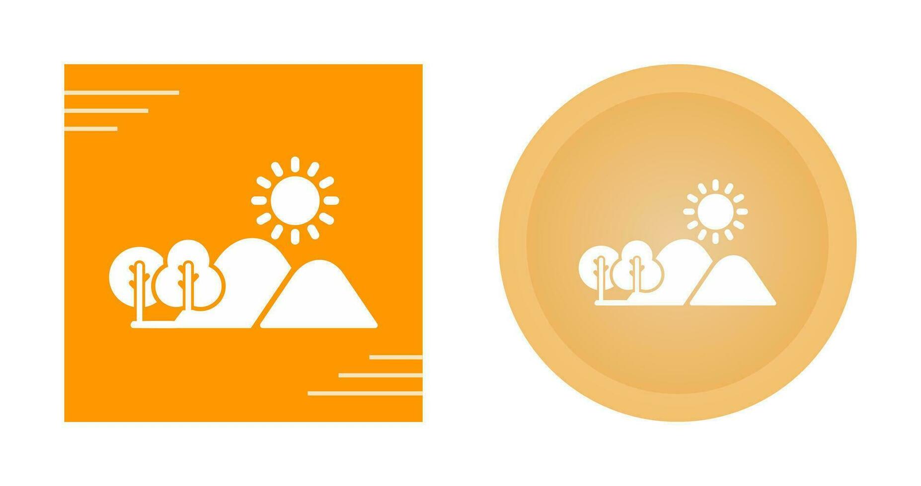 Hill Vector Icon