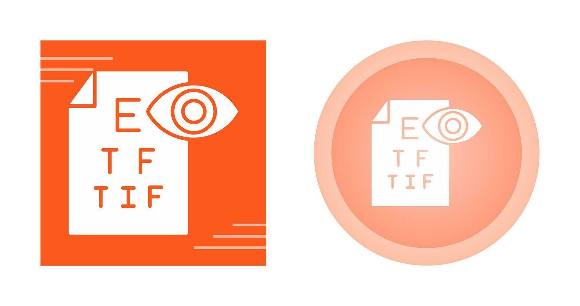 Eye Test Vector Icon