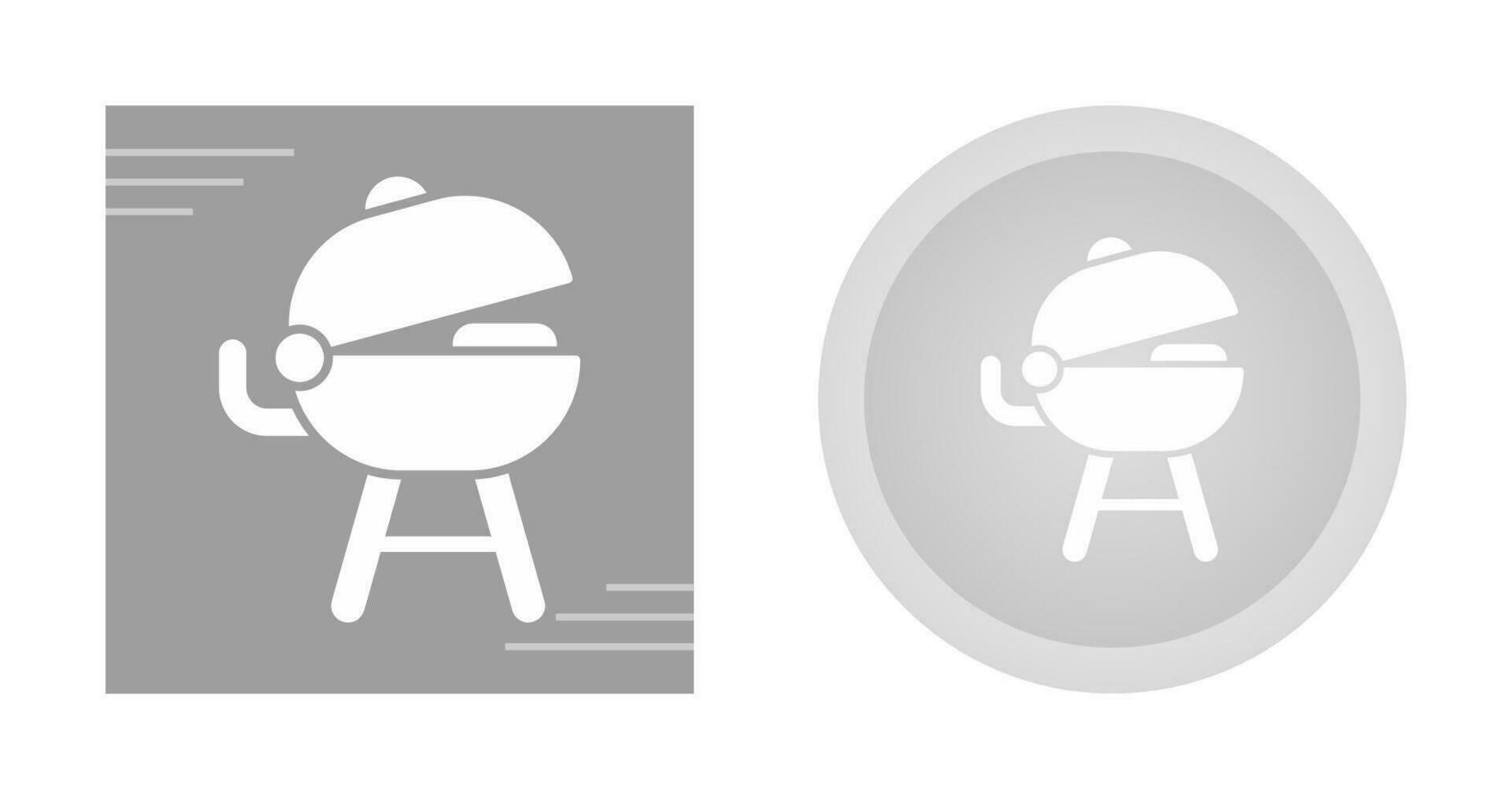 Grilled Vector Icon