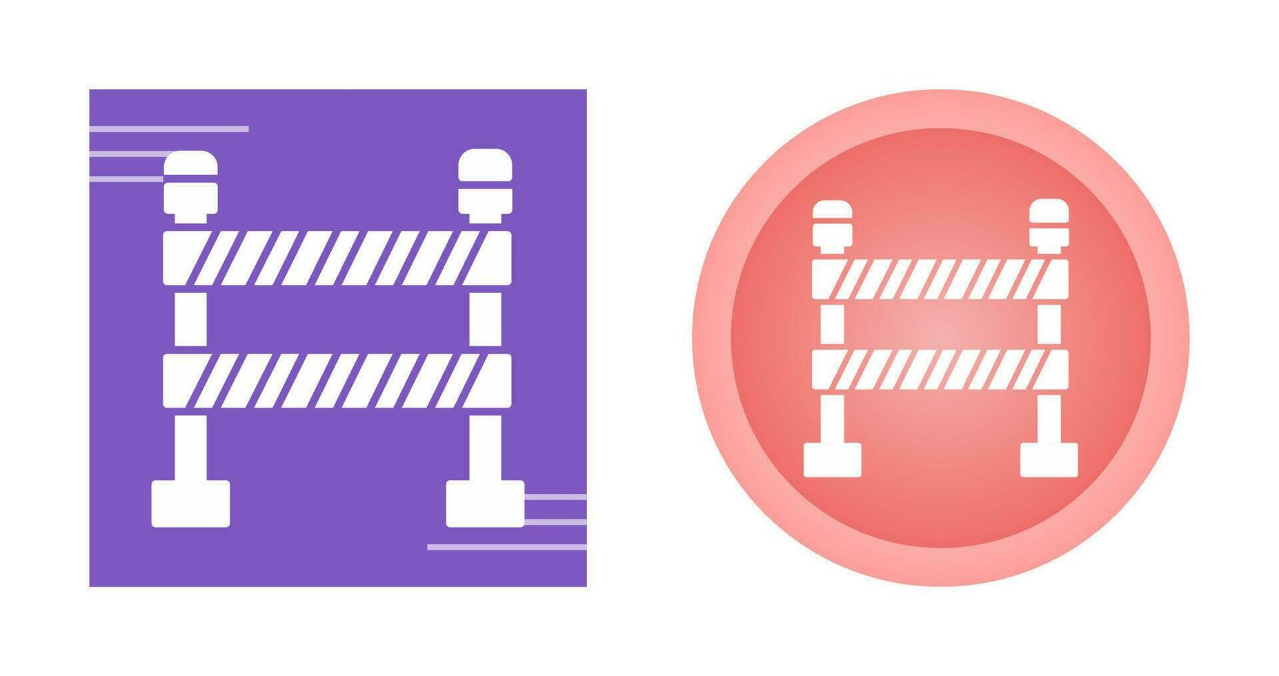 Police Line Vector Icon