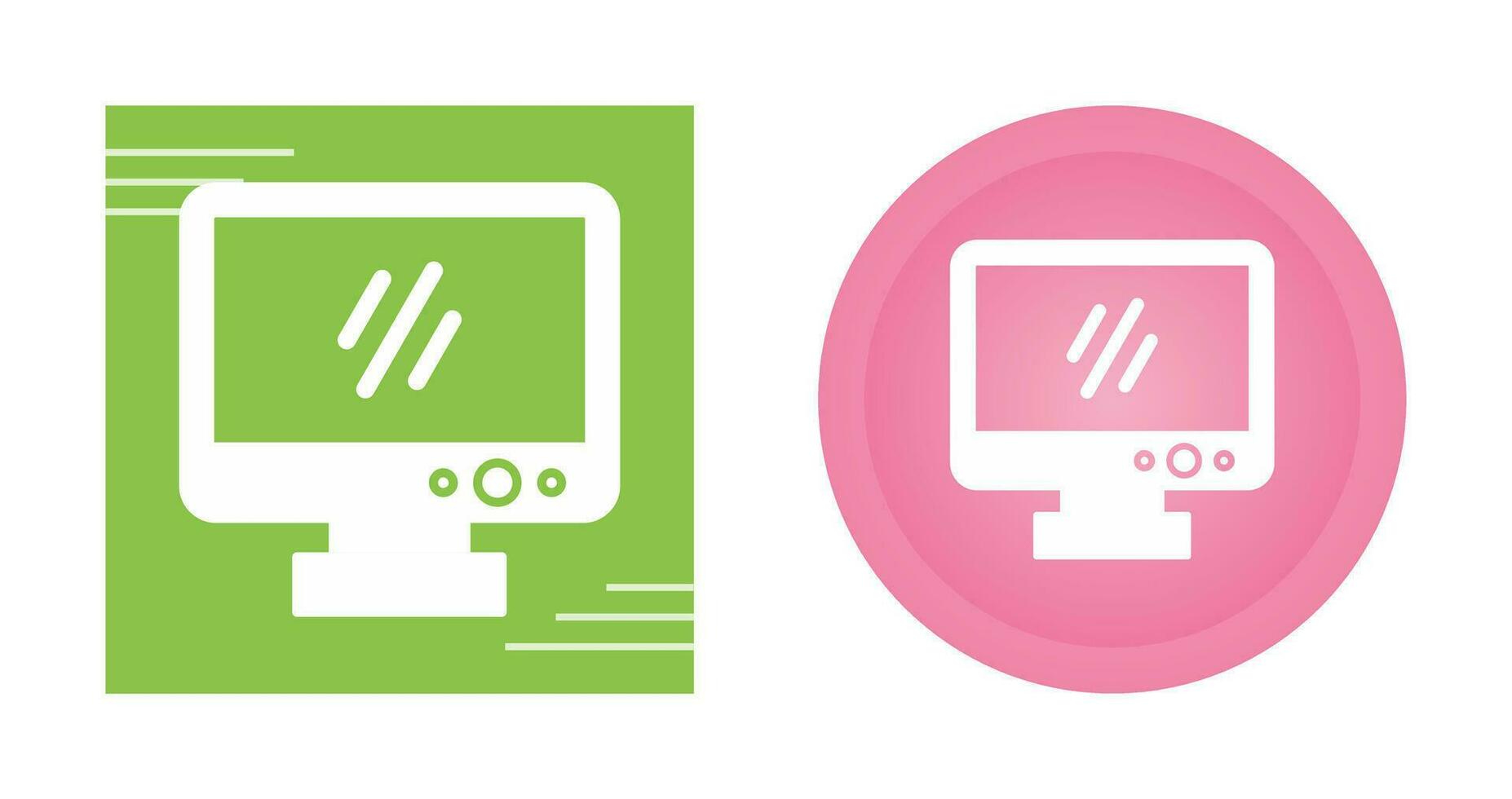 Monitor Vector Icon
